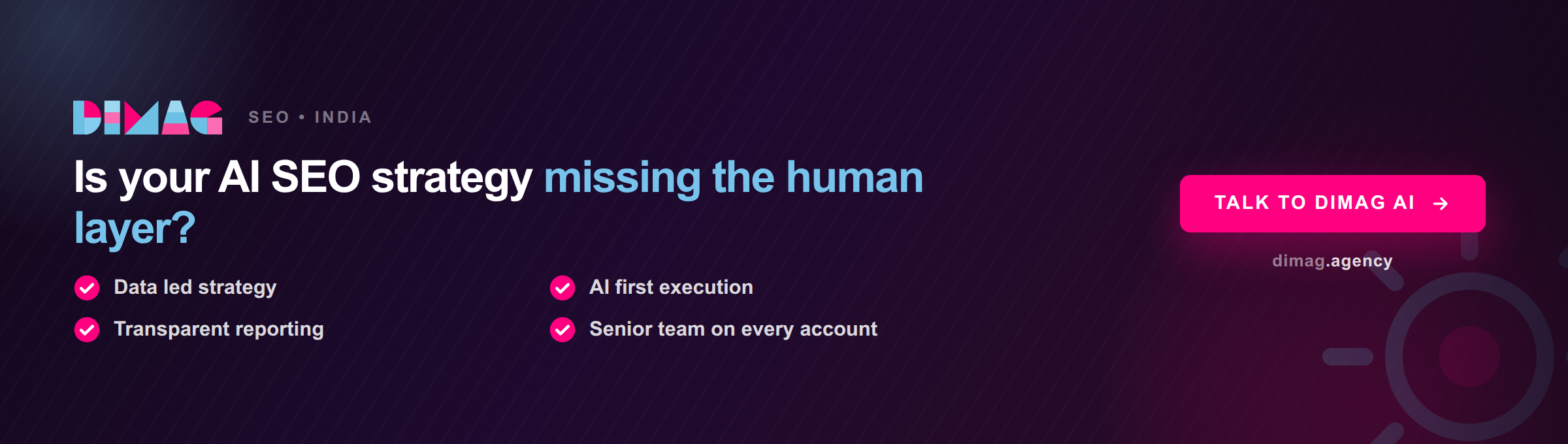 Flowchart illustrating which SEO tasks artificial intelligence automates versus which tasks require human expert review and strategic decisions